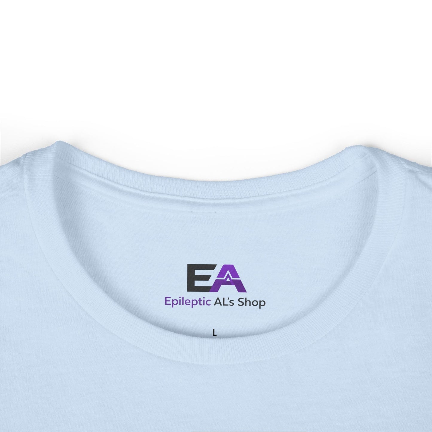 She Wears a Crown of Static – Women’s Epilepsy Awareness T-Shirt