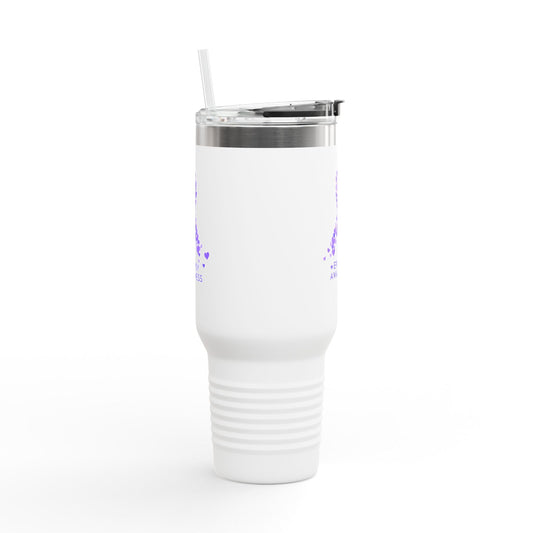 Epilepsy Awareness Insulated Travel Mug, 40oz