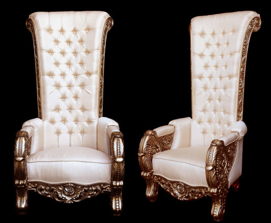 Palace Platine High Back Chair