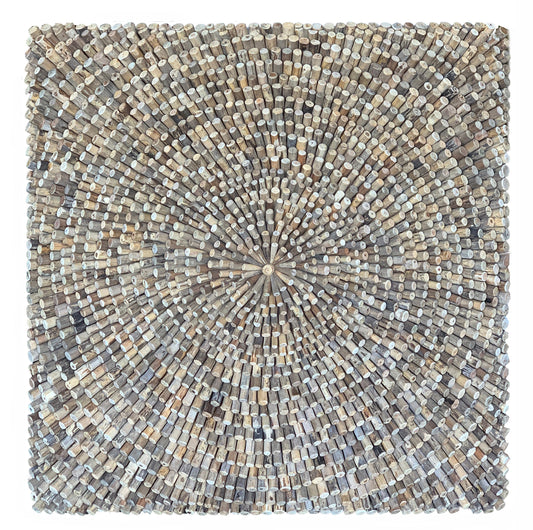 Wood Wall Art Large Square 60 Inch