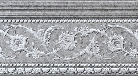 Grey and Silver Crown Molding 94 Inch
