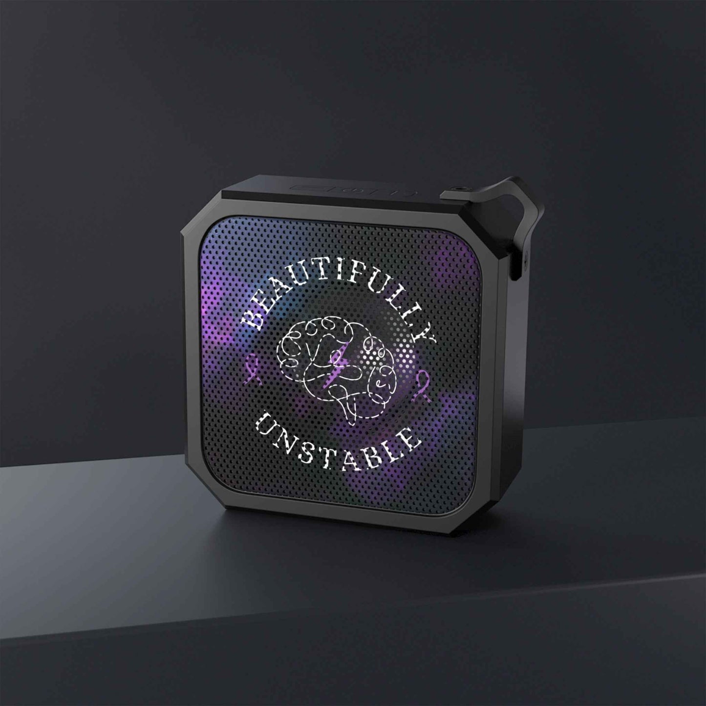 Beautifully Unstable Epilepsy Awareness Bluetooth Speaker – Portable Waterproof Speaker