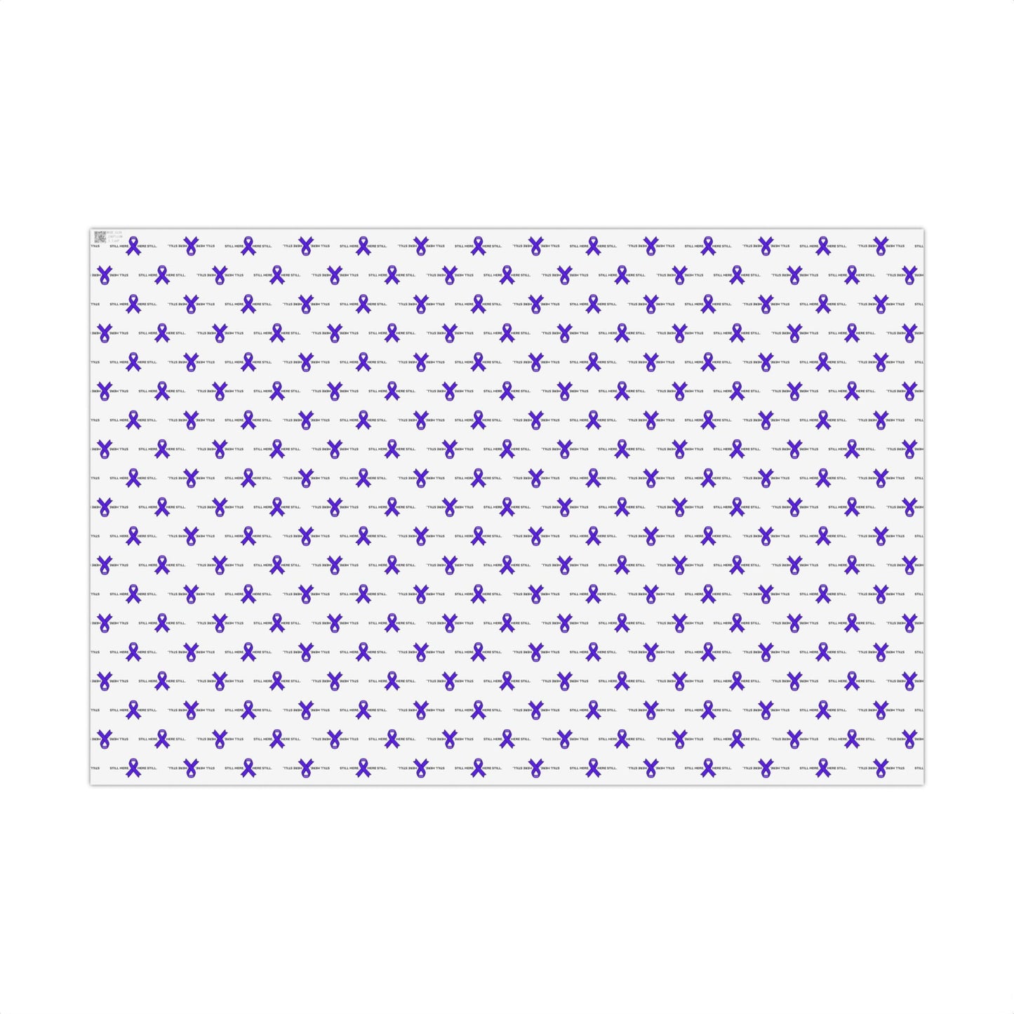 Still Here. Here Still. Gift Wrap Paper (Epilepsy Awareness)