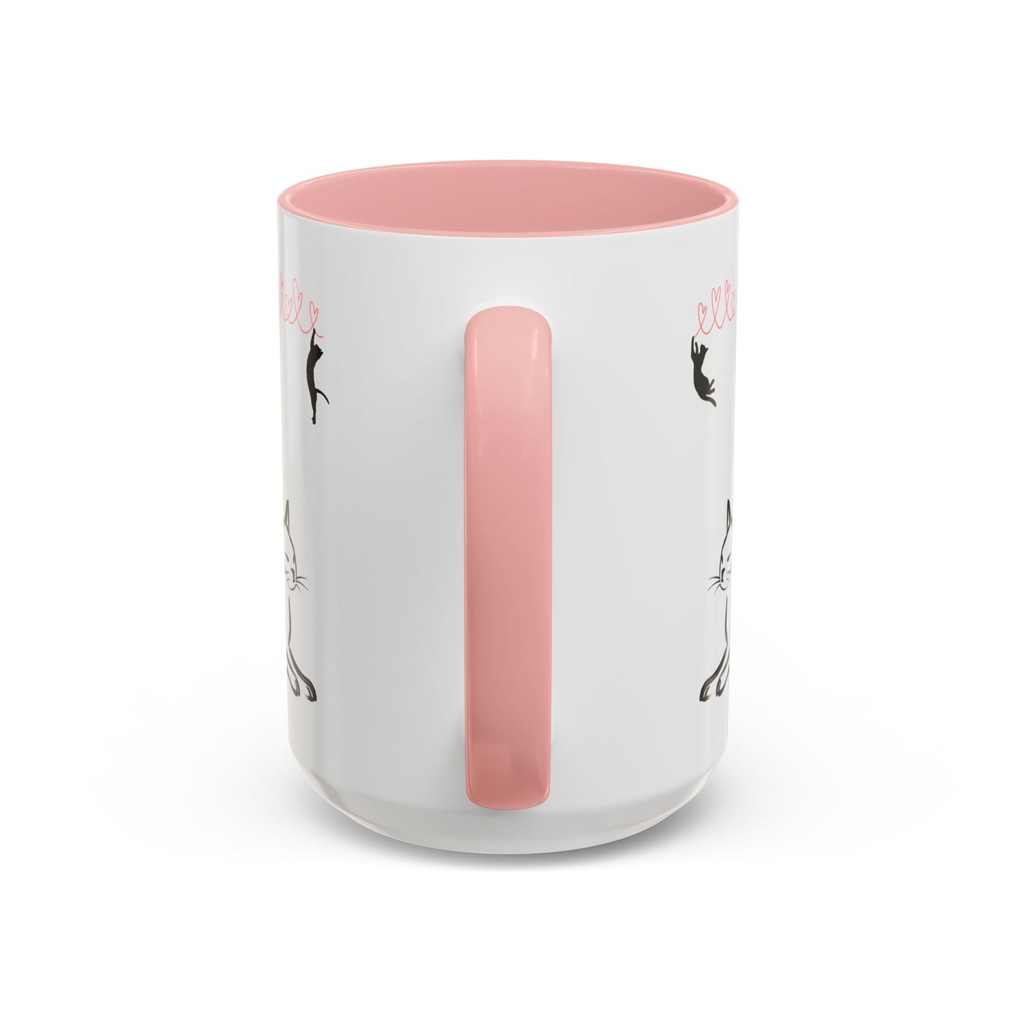 We Meet in the Middle Cat Wraparound Coffee Mug