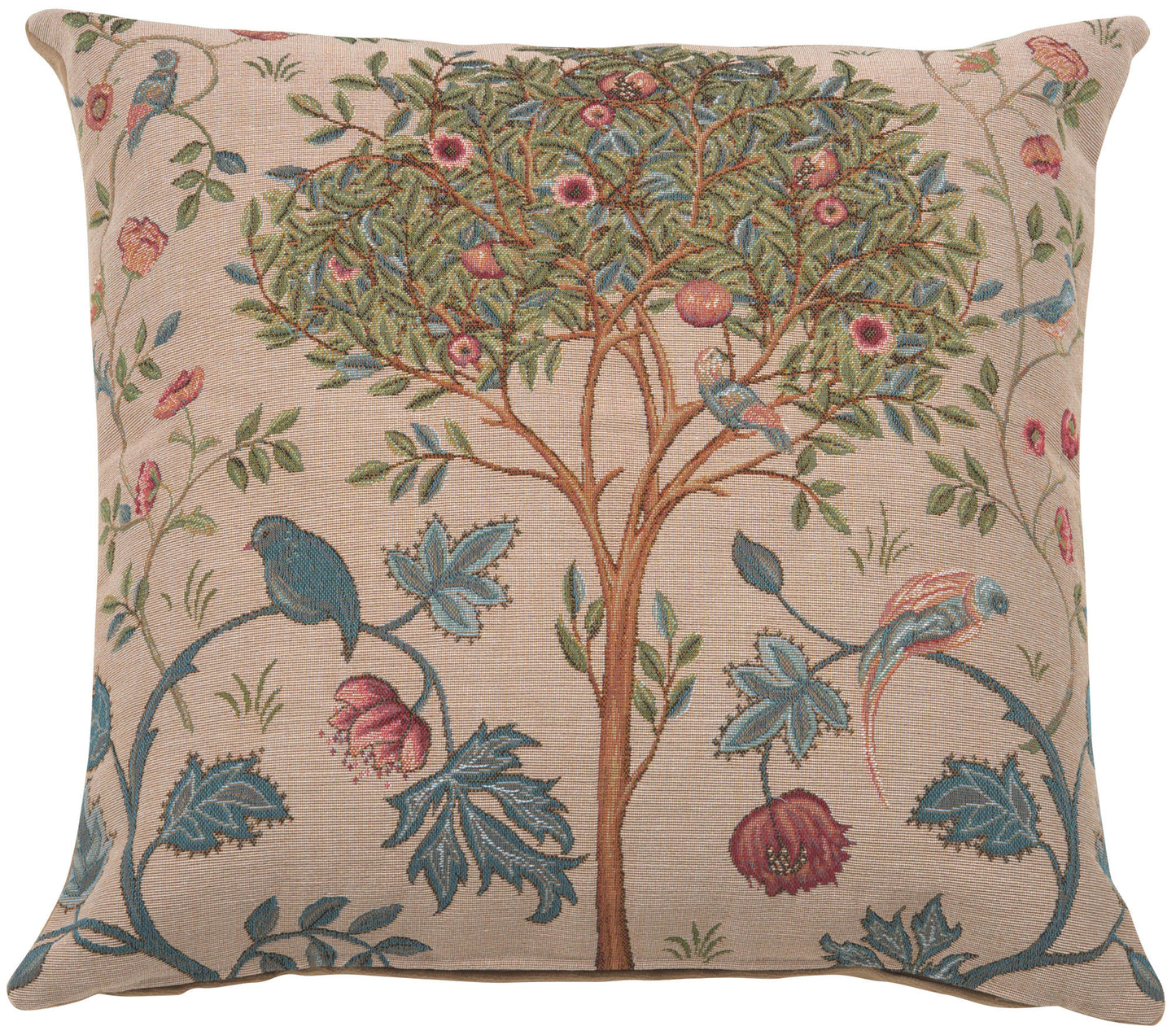 Kelmscott Tree Beige French Cushion