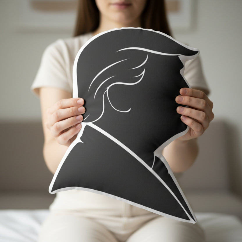 Swoop Guy Shaped Pillow — Comfort, With Character