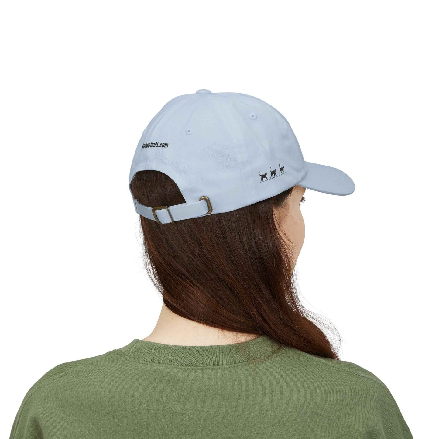 Warning: Pet at Your Own Risk Hat – Sassy Cat Embroidered Dad Cap