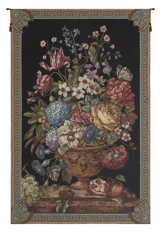 Floral Bouquet Thoughts Chenille European Wall Art