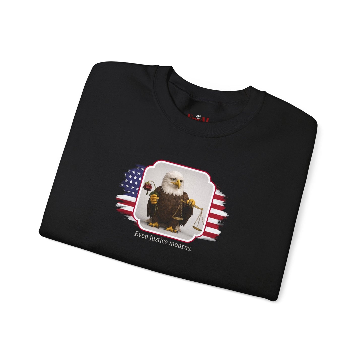 Even Justice Mourns Political Parody Sweatshirt