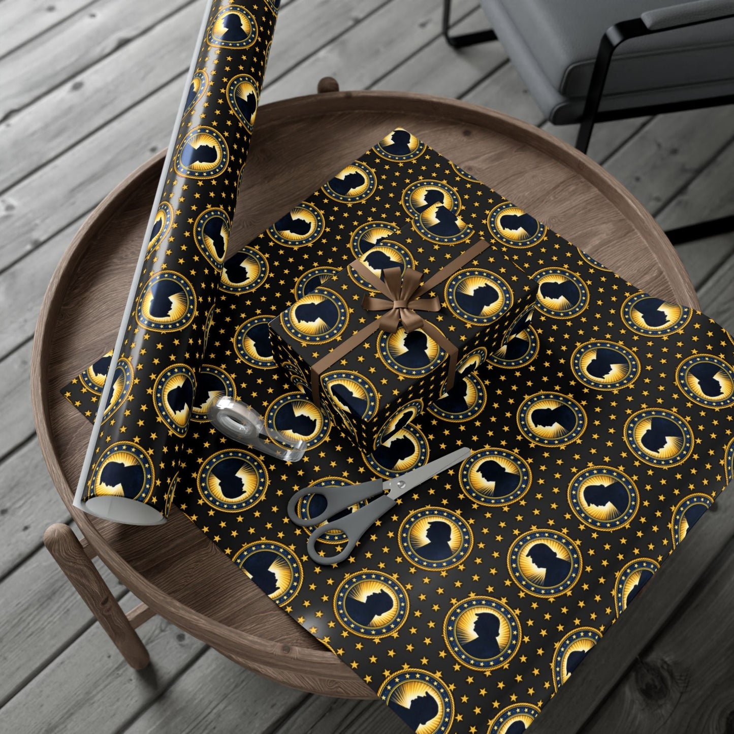 Presidential Seal Pattern Gift Wrap | All-Occasion Wrapping Paper