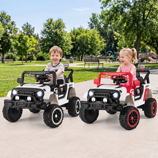 12V Kids Ride On Truck with Remote Control and 3 Speeds
