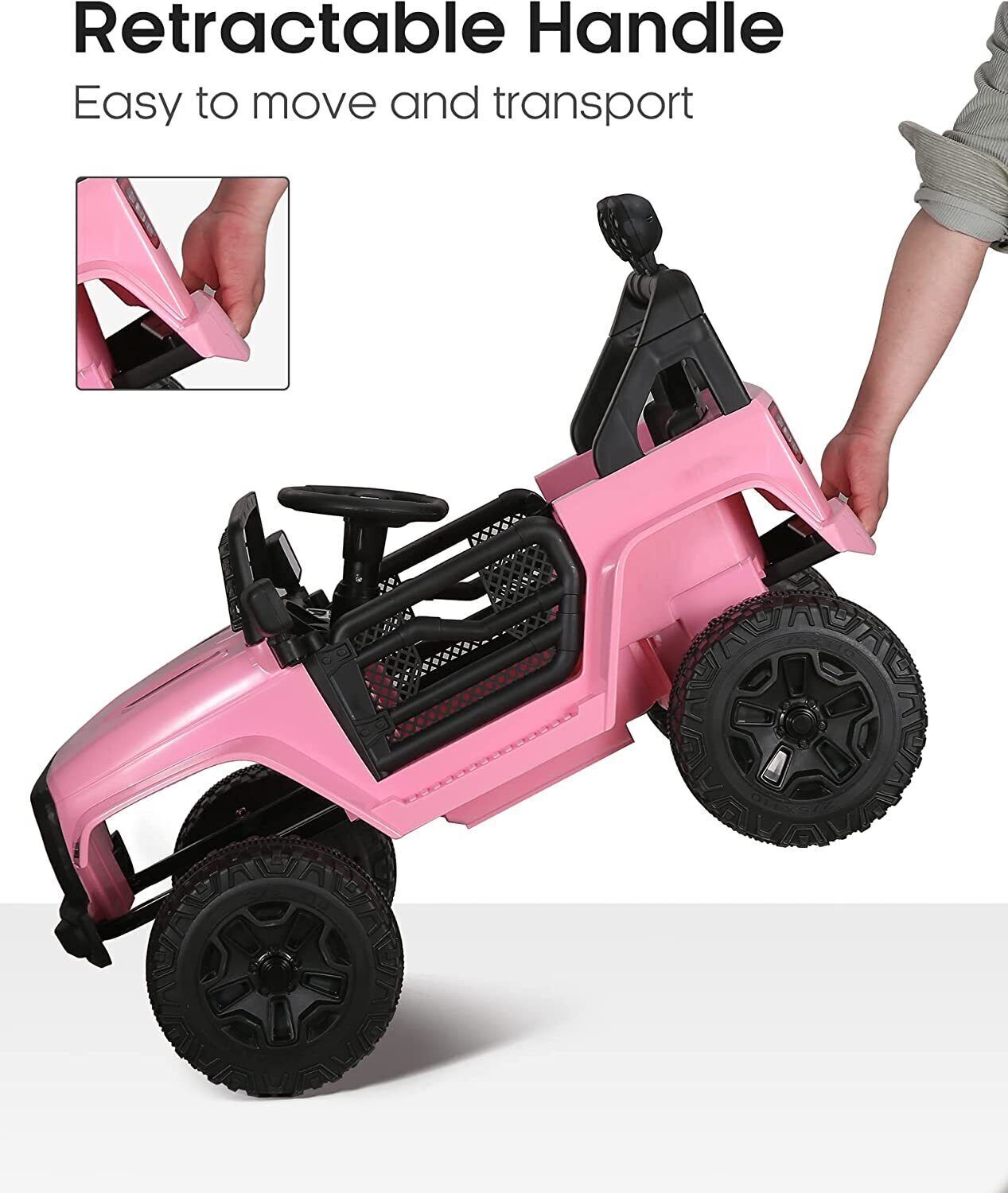 12V 7Ah Electric Kids Ride On Car Power Wheels Jeep - 2 Seater