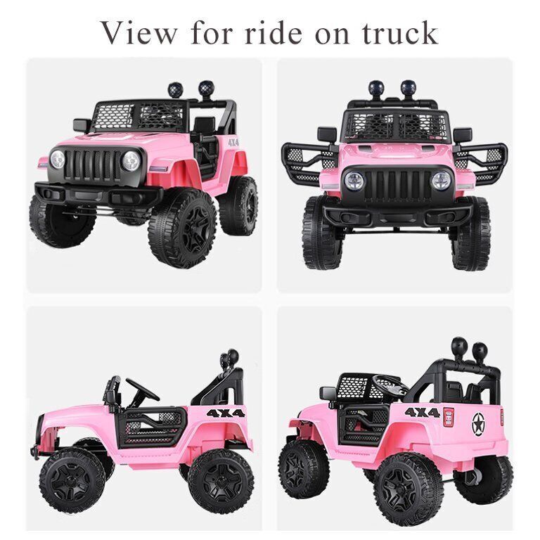 12V 7Ah Electric Kids Ride On Car Power Wheels Jeep - 2 Seater for Safe and Fun Adventures