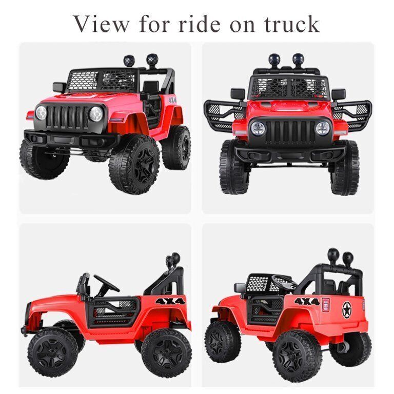12V 7Ah Electric Kids Ride On Car Power Wheels Jeep - 2 Seater for Safe and Fun Adventures