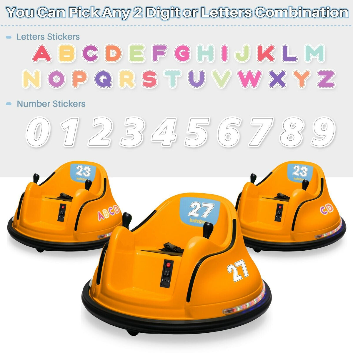 12V Electric Remote Control Bumper Car Ride-On Toy for Kids - New and Improved Version with Enhanced Safety Features