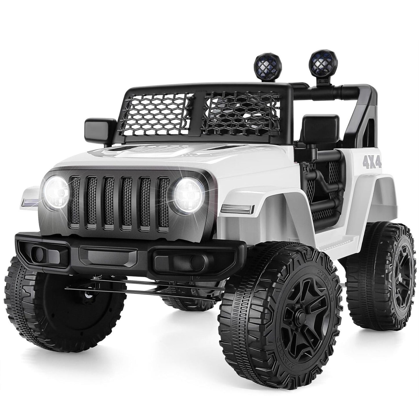 12V Electric Kids Ride On Car with Music and Fashionable Design - Powered by 7Ah Battery