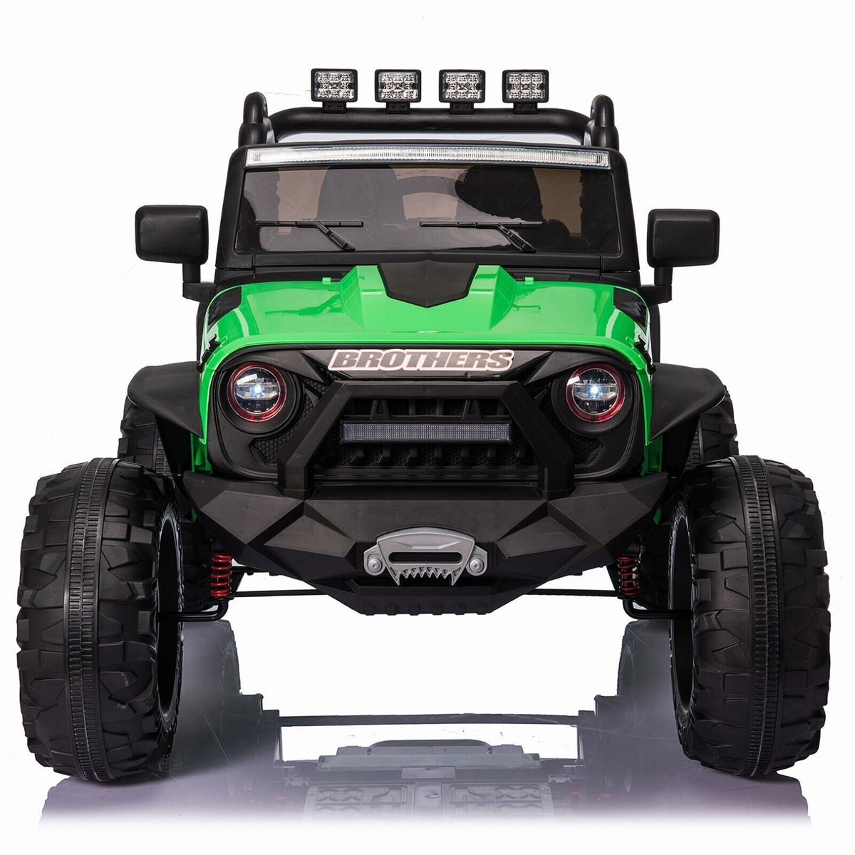 12V Electric Ride On Jeep Toy Car with USB, Bluetooth, and Remote Control for Kids