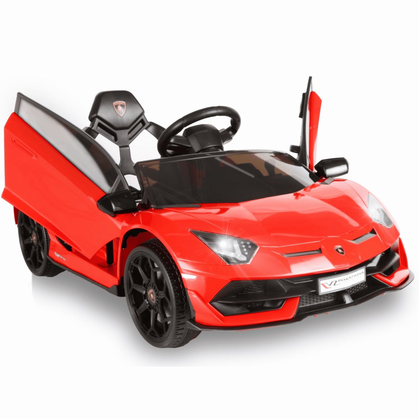 12V Electric Ride On Jeep Toy Car with USB, Bluetooth, and Remote Control for Kids