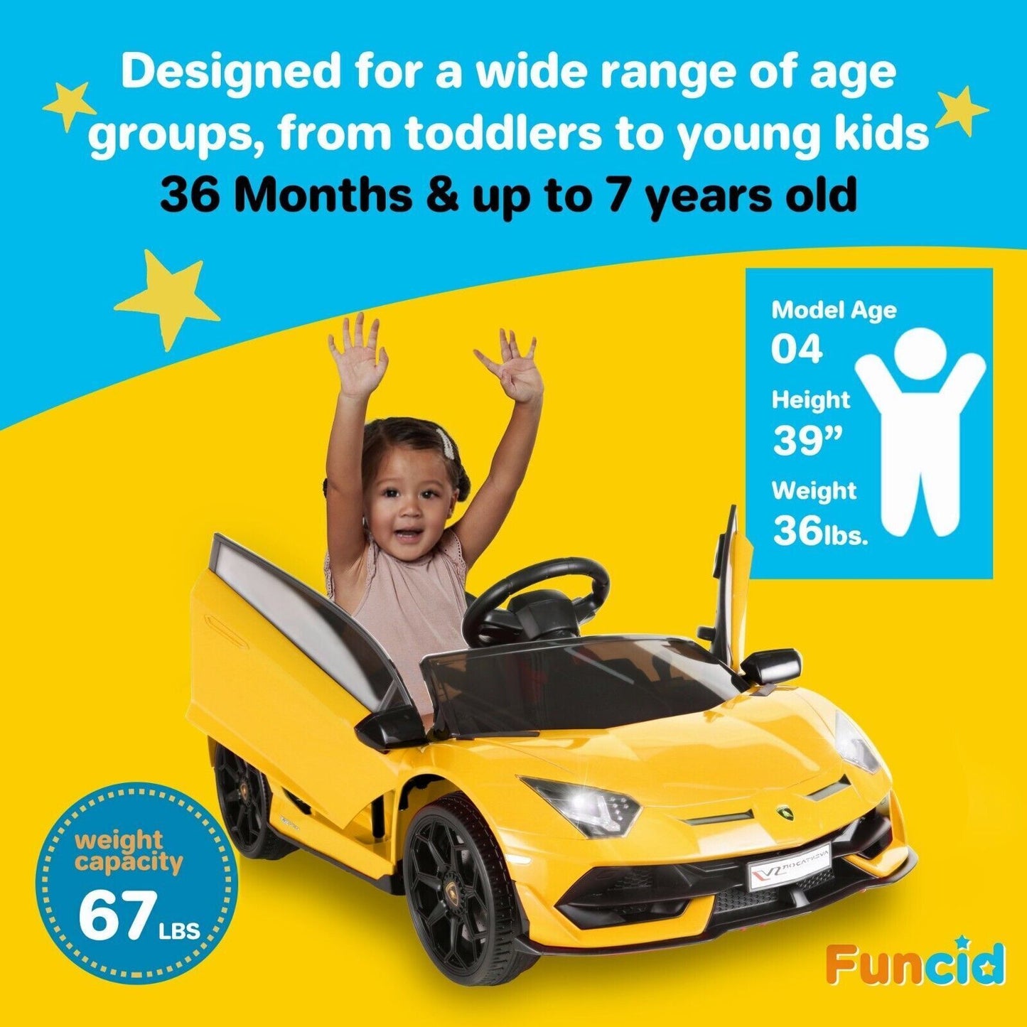 12V Electric Ride On Jeep Toy Car with USB, Bluetooth, and Remote Control for Kids