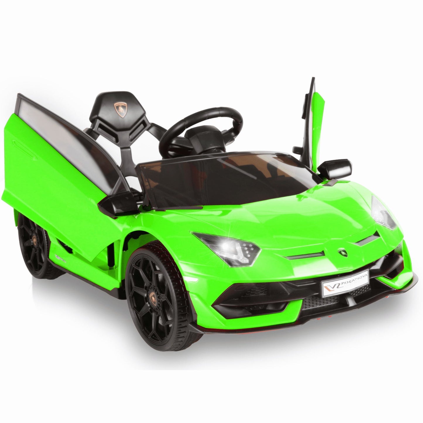 12V Electric Ride On Jeep Toy Car with USB, Bluetooth, and Remote Control for Kids