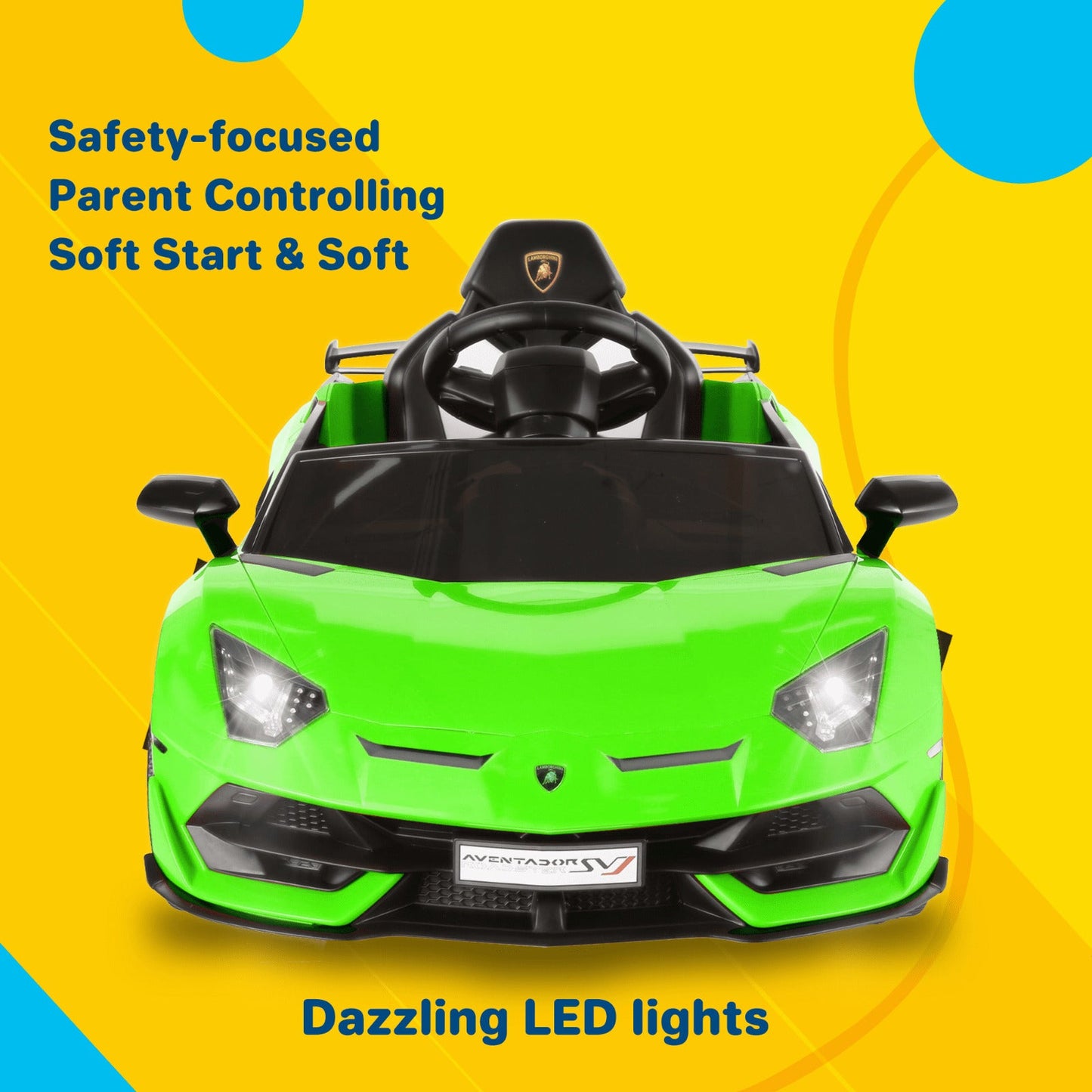 12V Electric Ride On Jeep Toy Car with USB, Bluetooth, and Remote Control for Kids