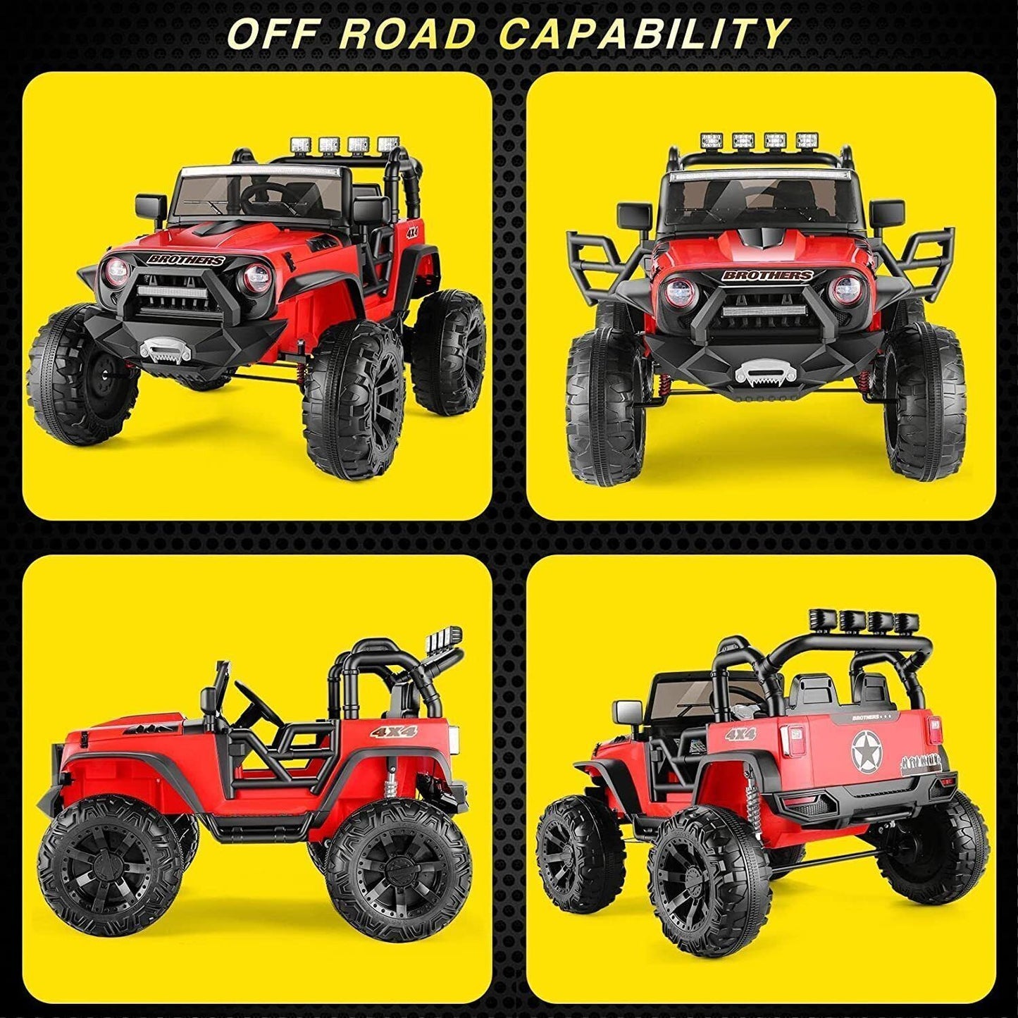 12V/24V Jeep Music Fashion Electric Kids Ride On Car with Remote Control