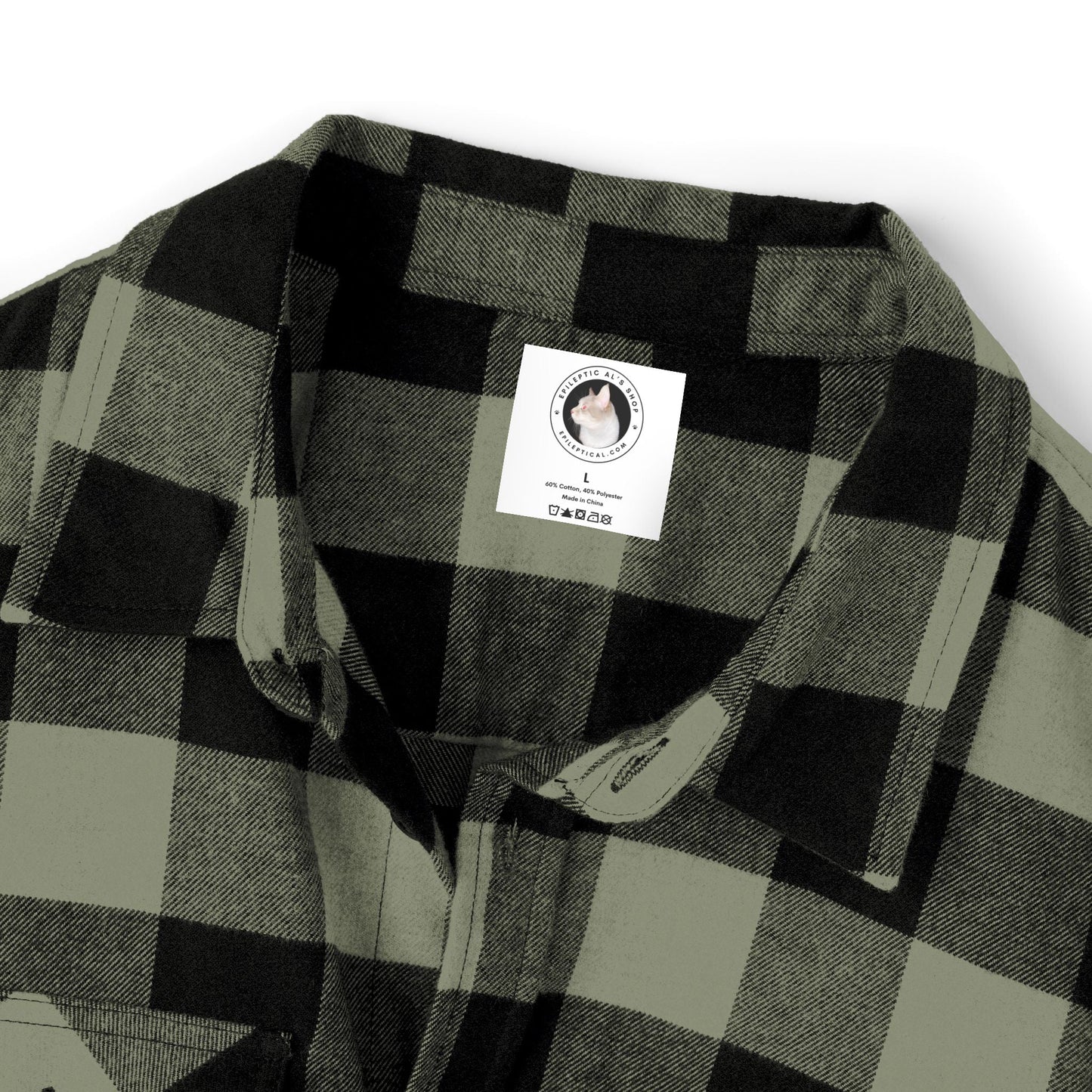 Epilepsy Butterfly Unisex Flannel Shirt