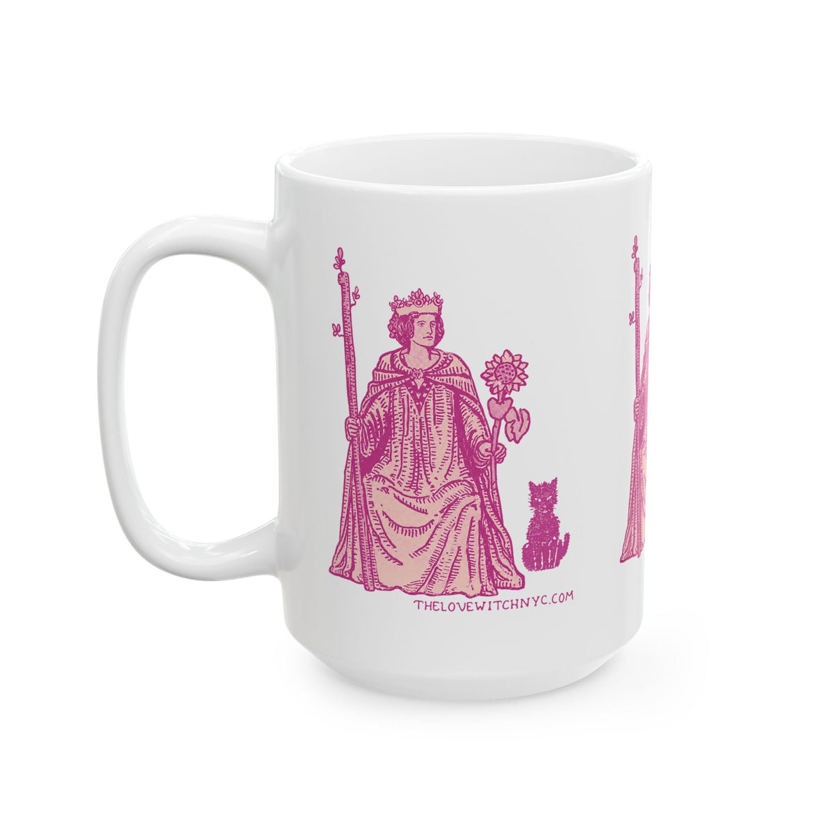 Queen of Wands Tarot Mug
