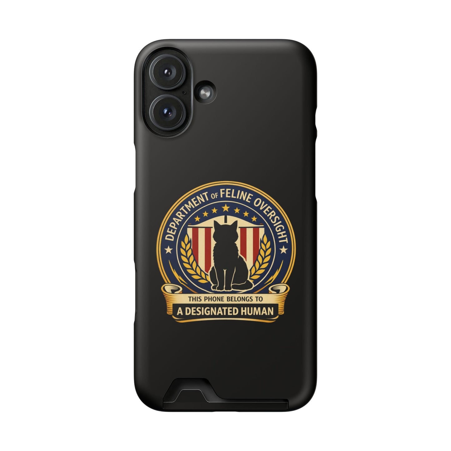Department of Feline Oversight Samsung Case — Designated Human Edition