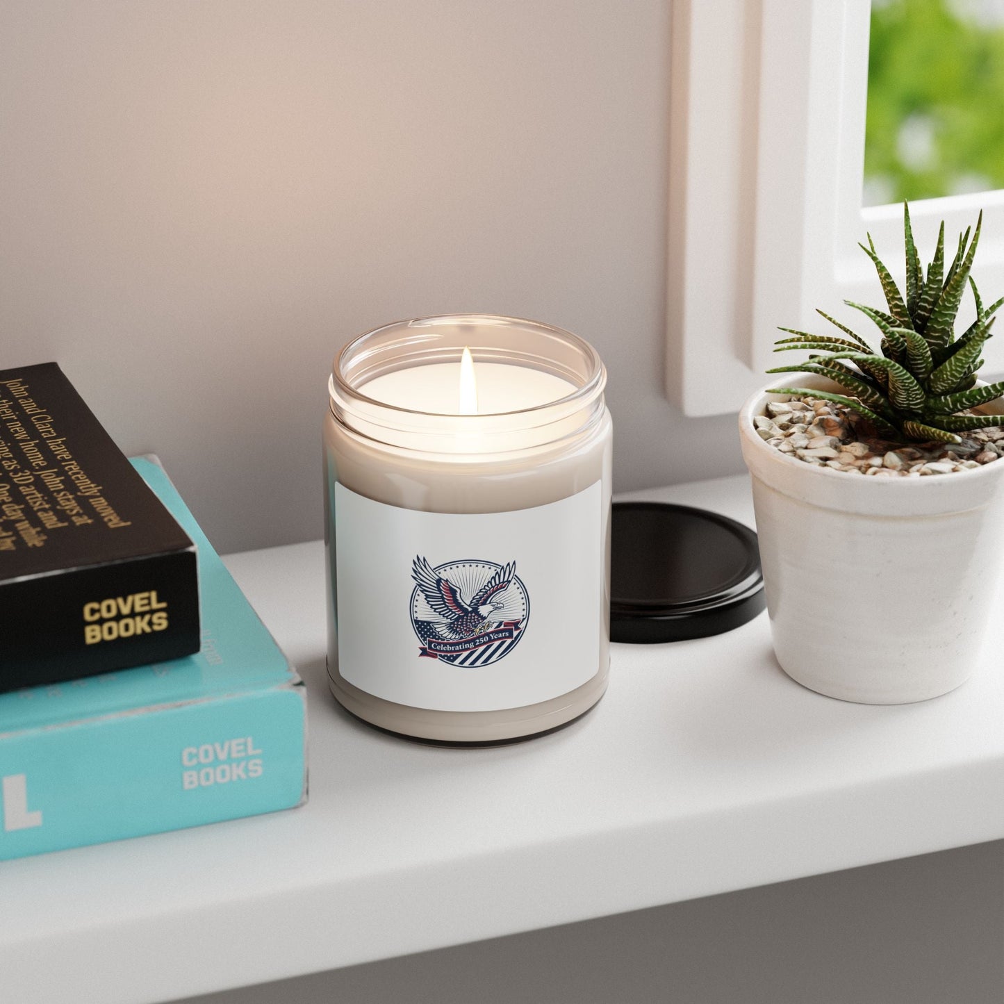 Semiquincentennial Eagle Emblem Candle | 250th Anniversary Soy Candle
