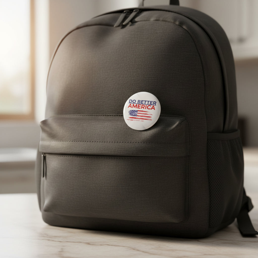 Do Better America Pinback Button
