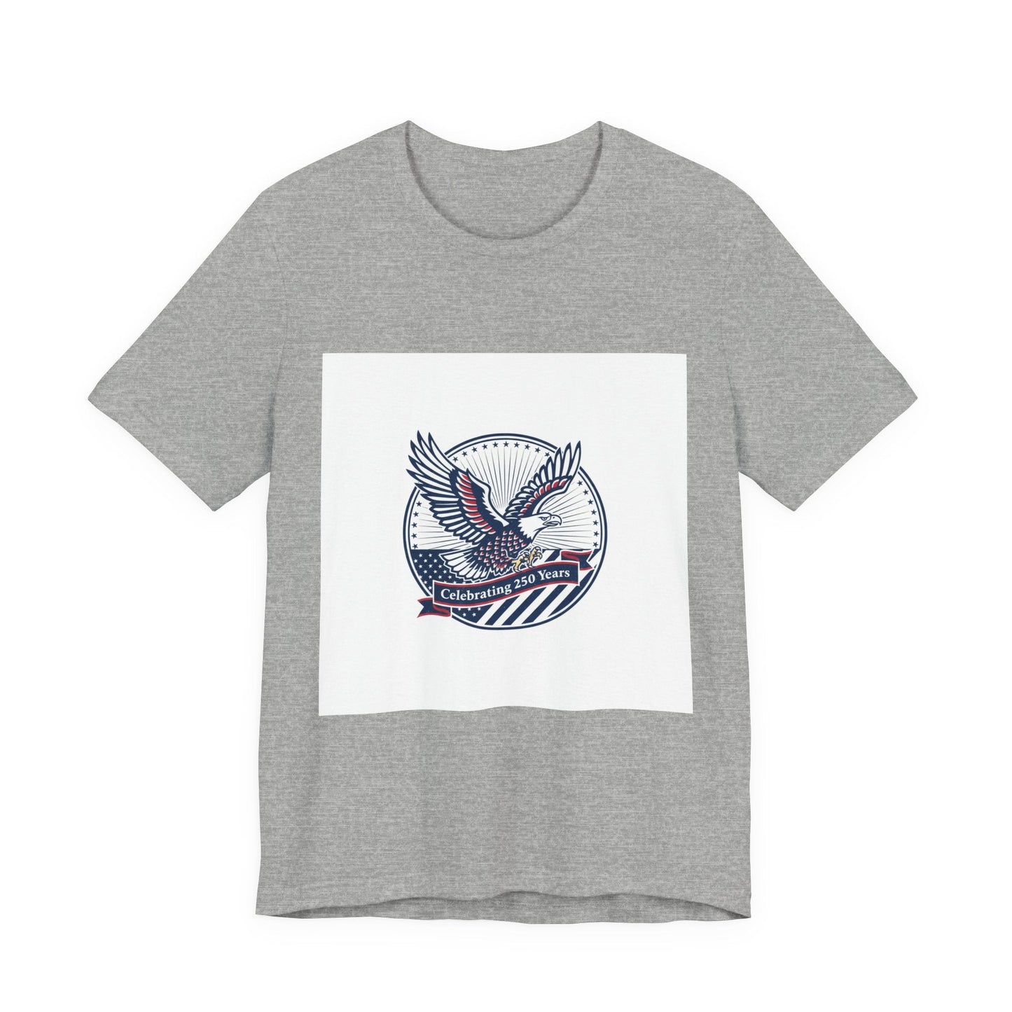 Semiquincentennial Eagle Badge Tee | 250th Anniversary 1776–2026 USA