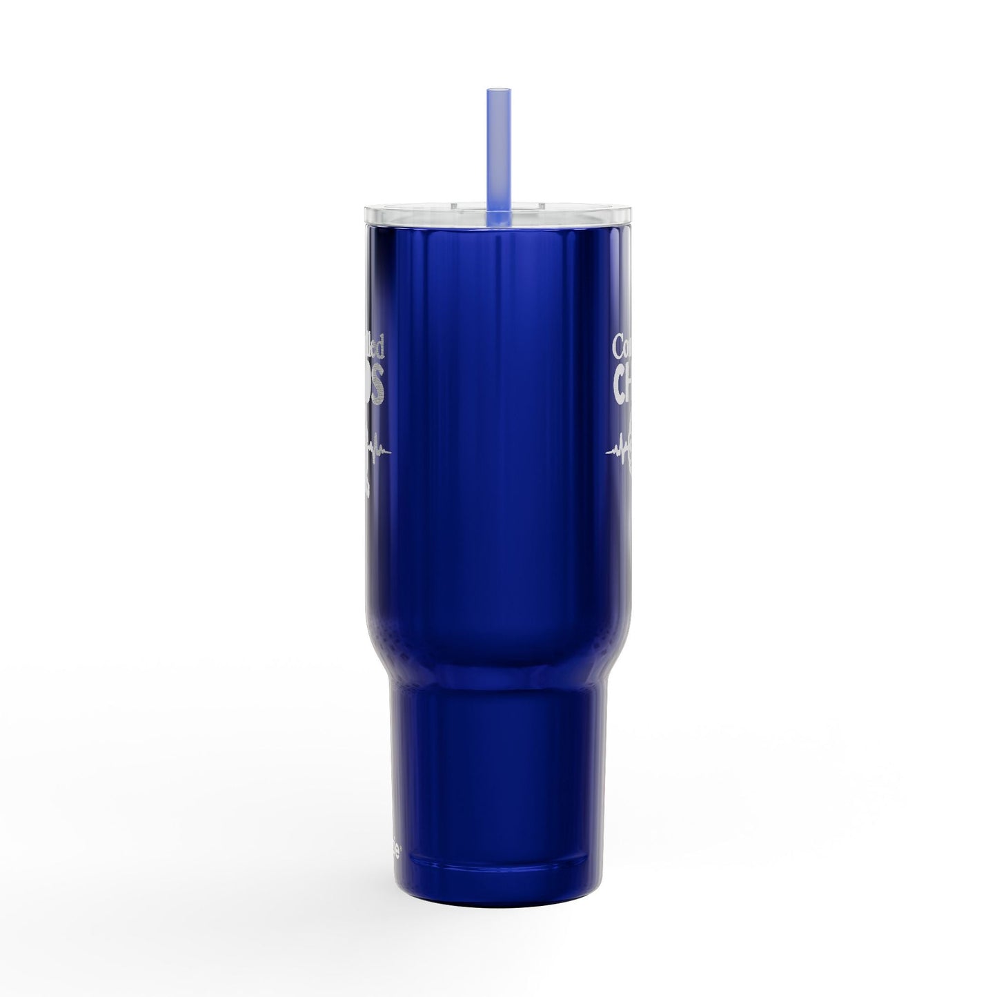 Controlled Chaos 40oz Tumbler – Neurostrong Insulated Travel Mug