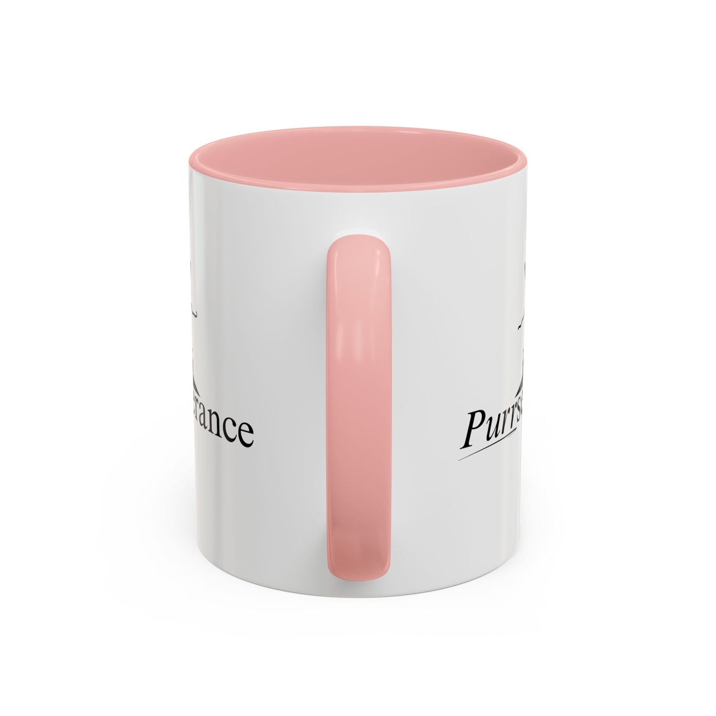 Purrseverance Accent Coffee Mug (11, 15oz)