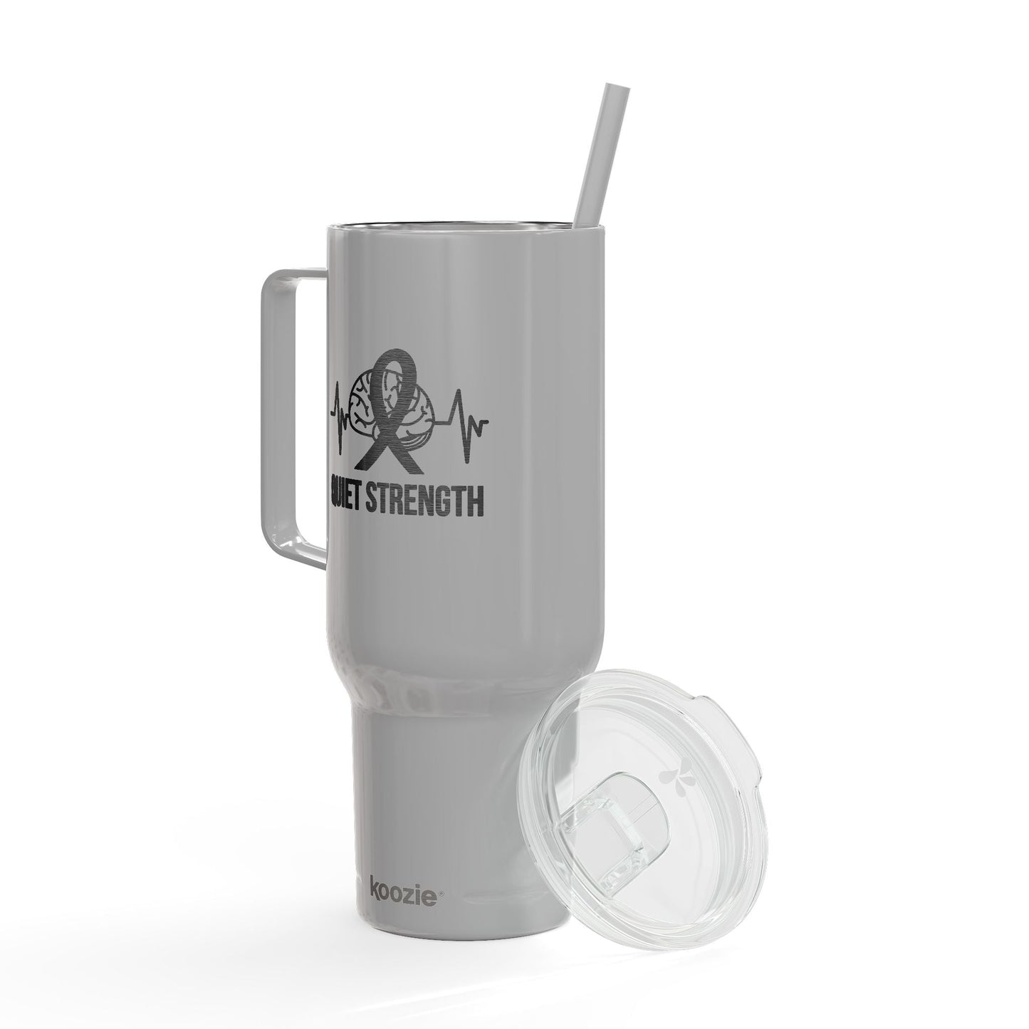 Quiet Strength 40oz Insulated Tumbler