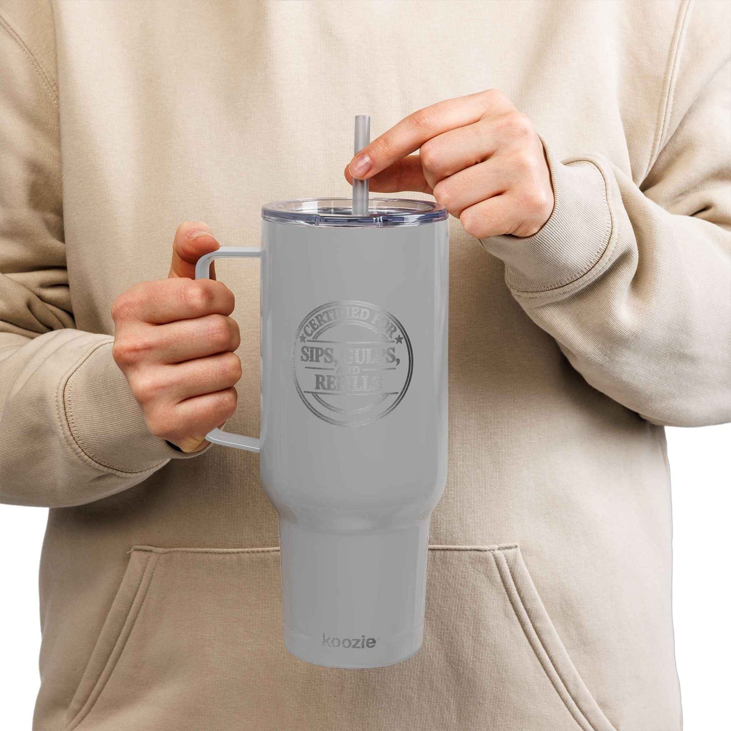 Certified for Sips, Gulps, and Refills 40oz Insulated Tumbler