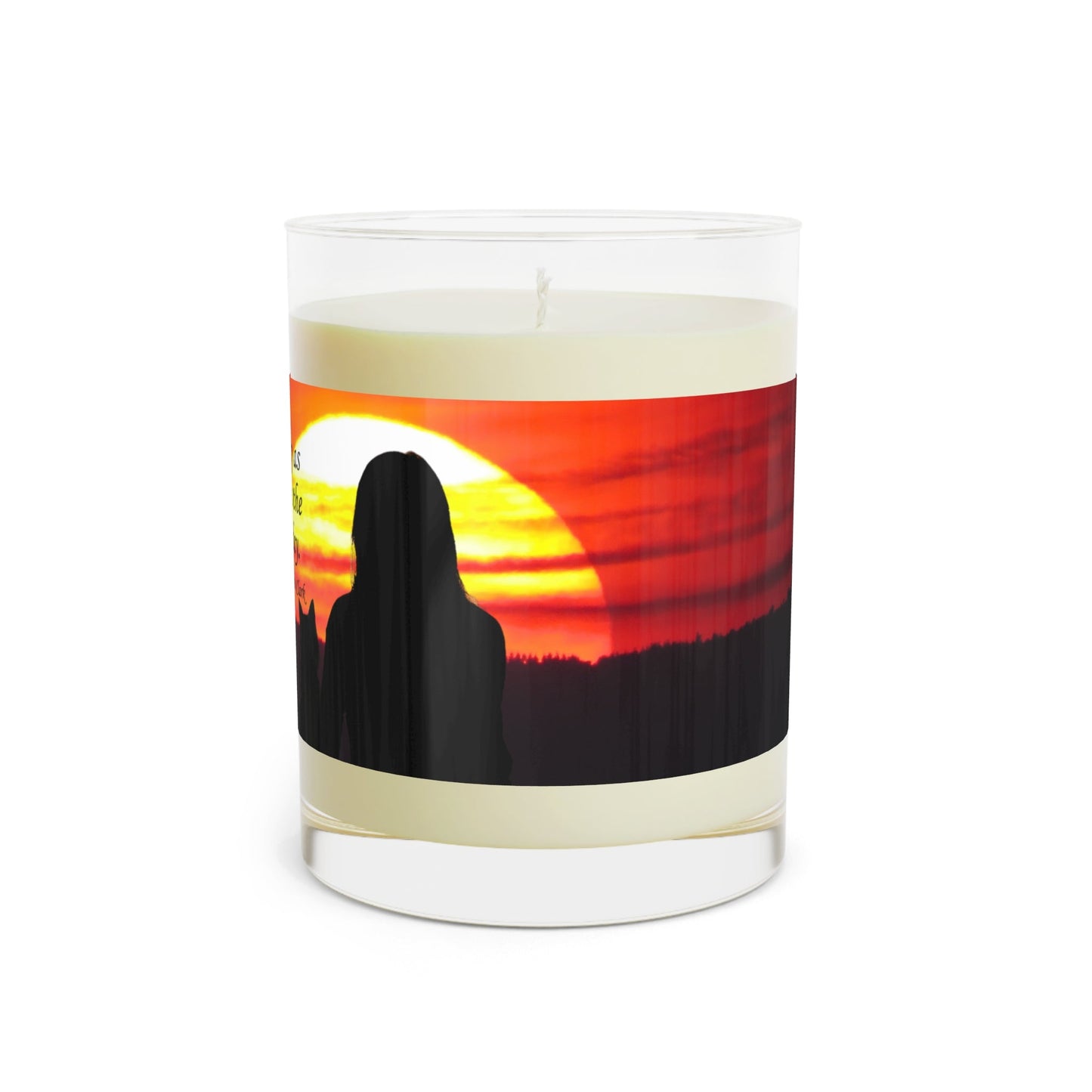 You Can’t Go Back Candle | Reflective Quote Soy Candle