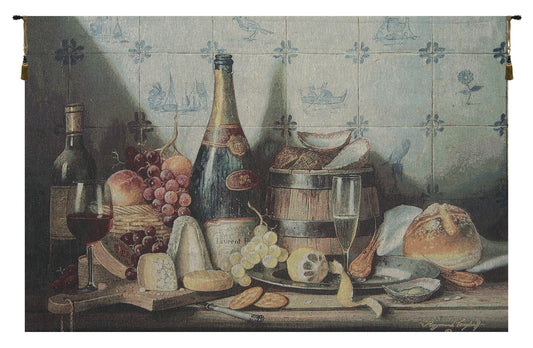 Delft Tiles Fine Art Tapestry