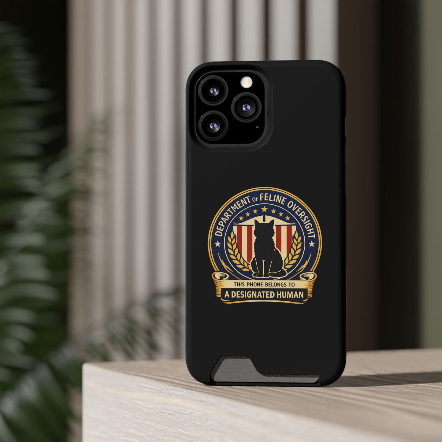 Department of Feline Oversight Samsung Case — Designated Human Edition