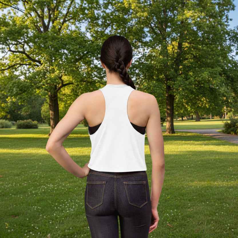 Signal Interference Crop Tank – Neurostatic Edition
