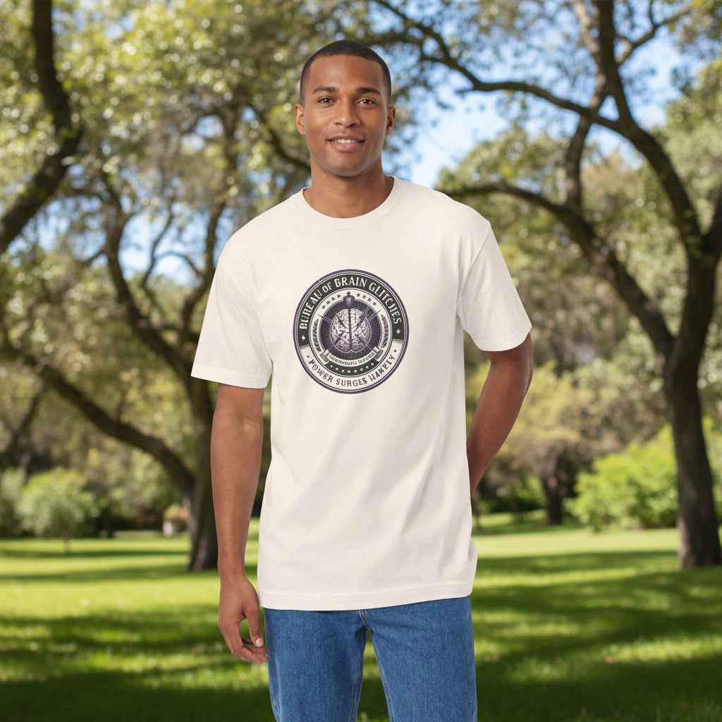 Bureau of Brain Glitches Tee – Power Surges Likely – Epilepsy Awareness Shirt