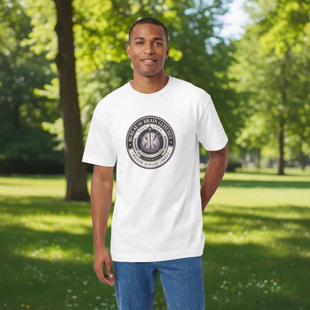 Bureau of Brain Glitches Tee – Power Surges Likely – Epilepsy Awareness Shirt