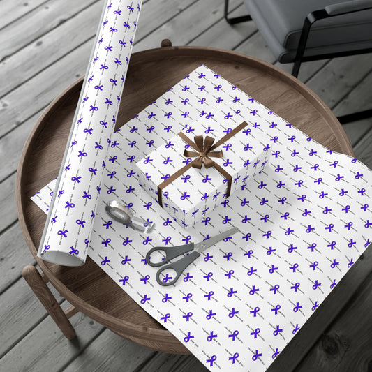 Still Here. Here Still. Gift Wrap Paper (Epilepsy Awareness)