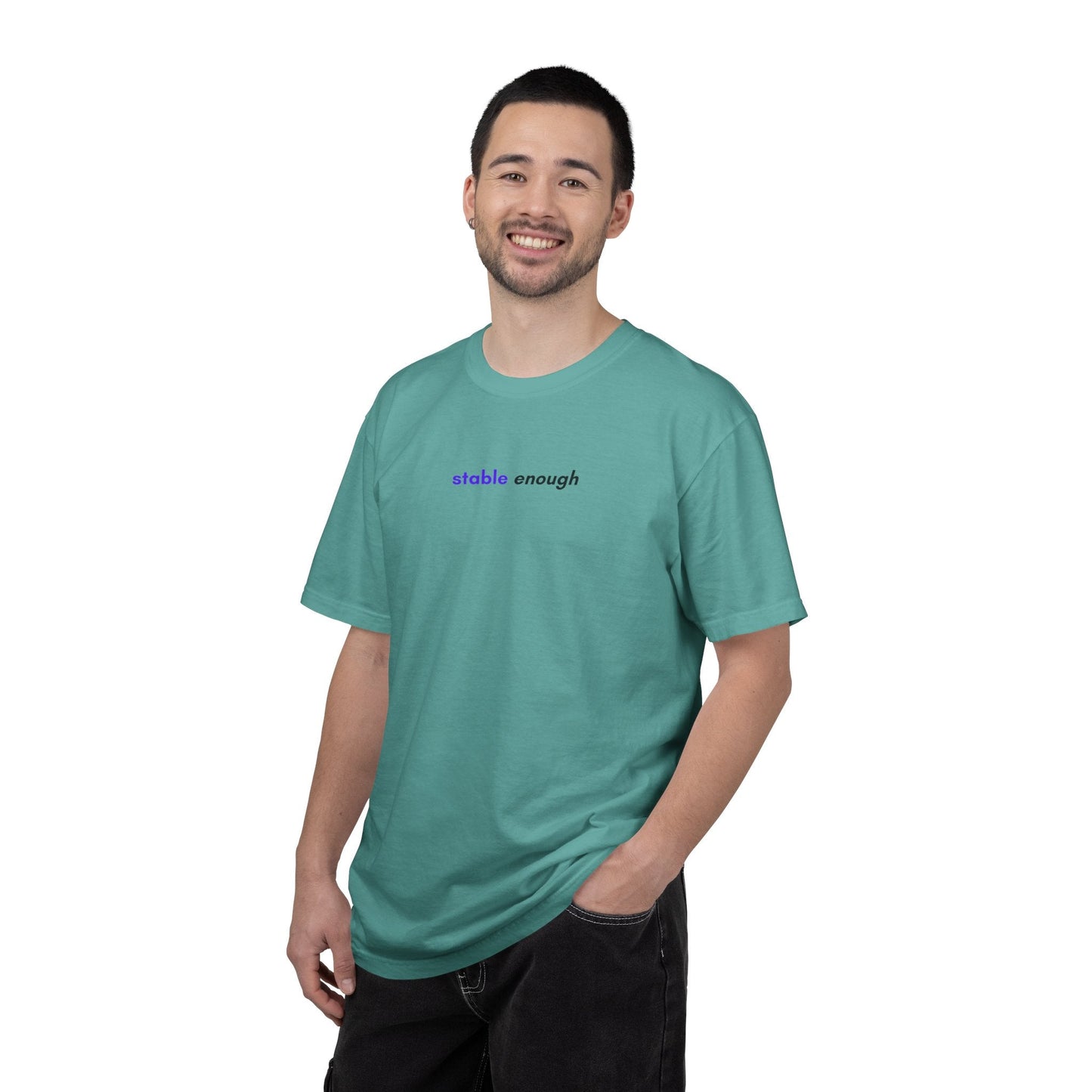 Stable Enough Epilepsy Awareness T-Shirt | Minimal Awareness Tee