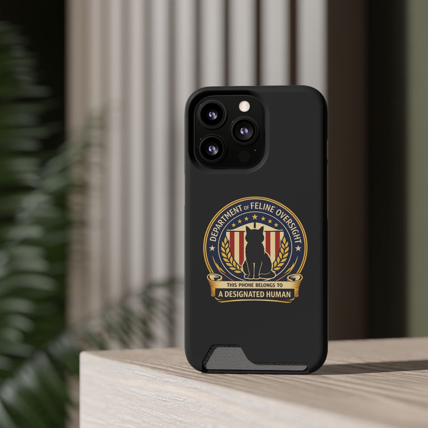 Department of Feline Oversight Samsung Case — Designated Human Edition