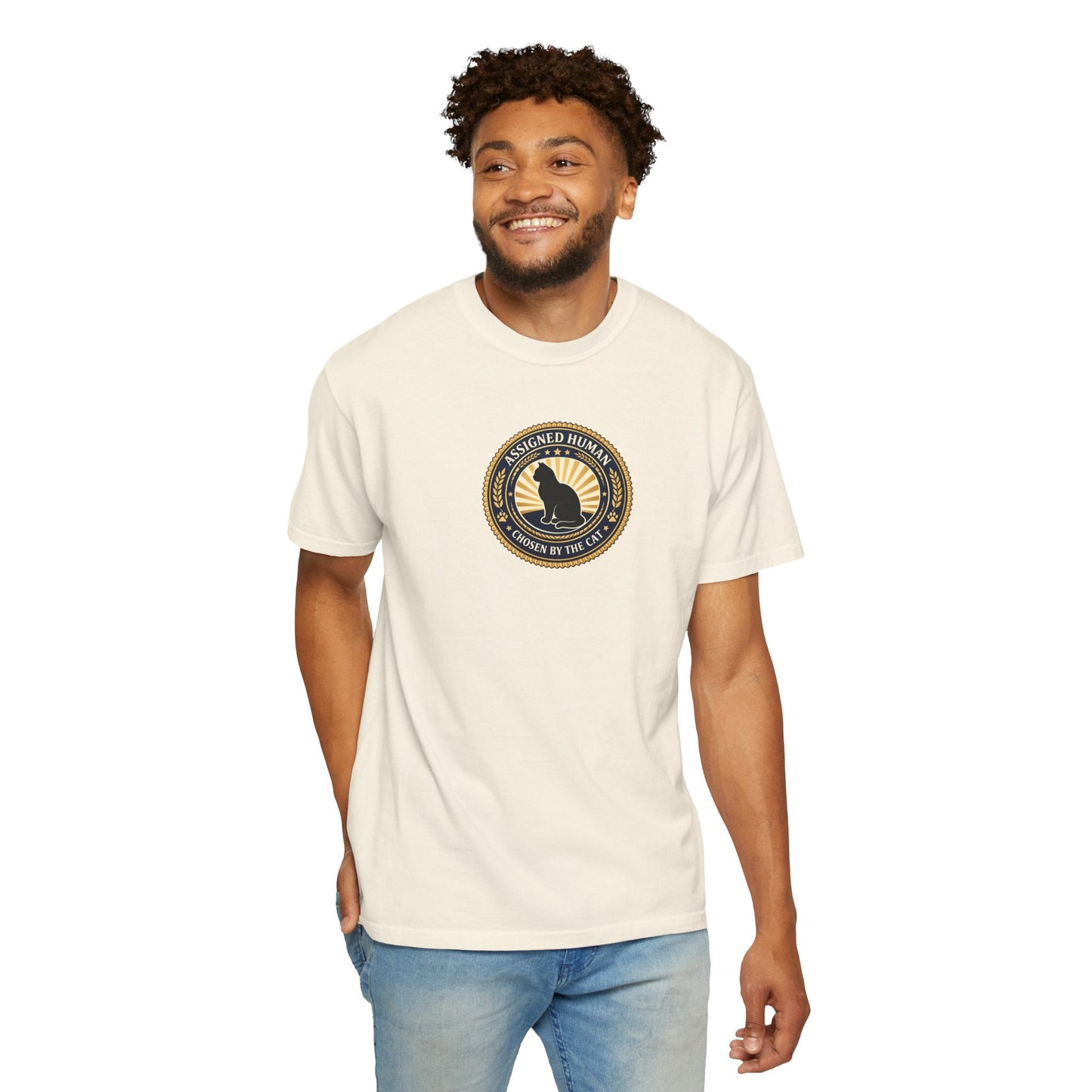 Assigned Human T-Shirt | Chosen by the Cat Tee