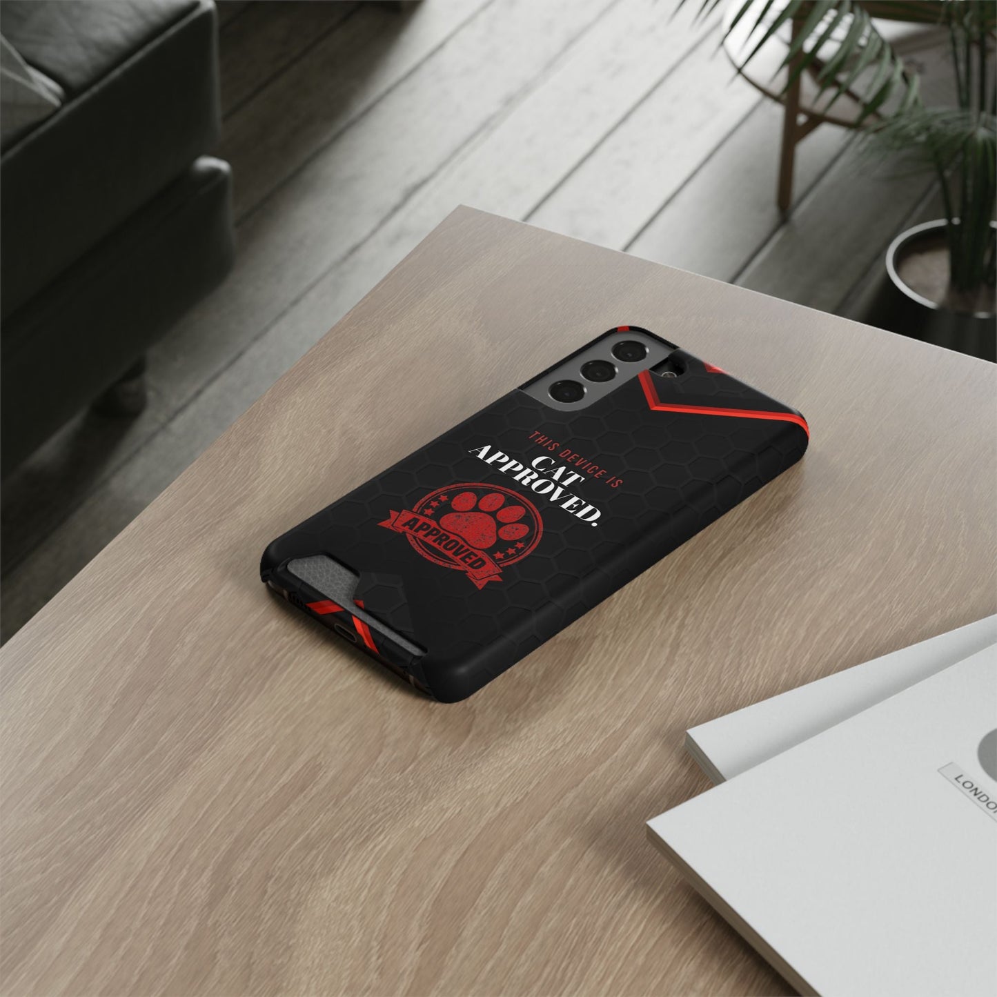 Cat Approved iPhone Case — Official Stamp Edition