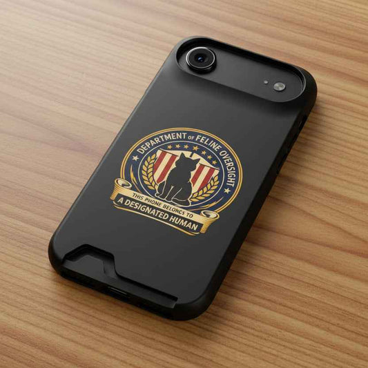Department of Feline Oversight Samsung Case — Designated Human Edition
