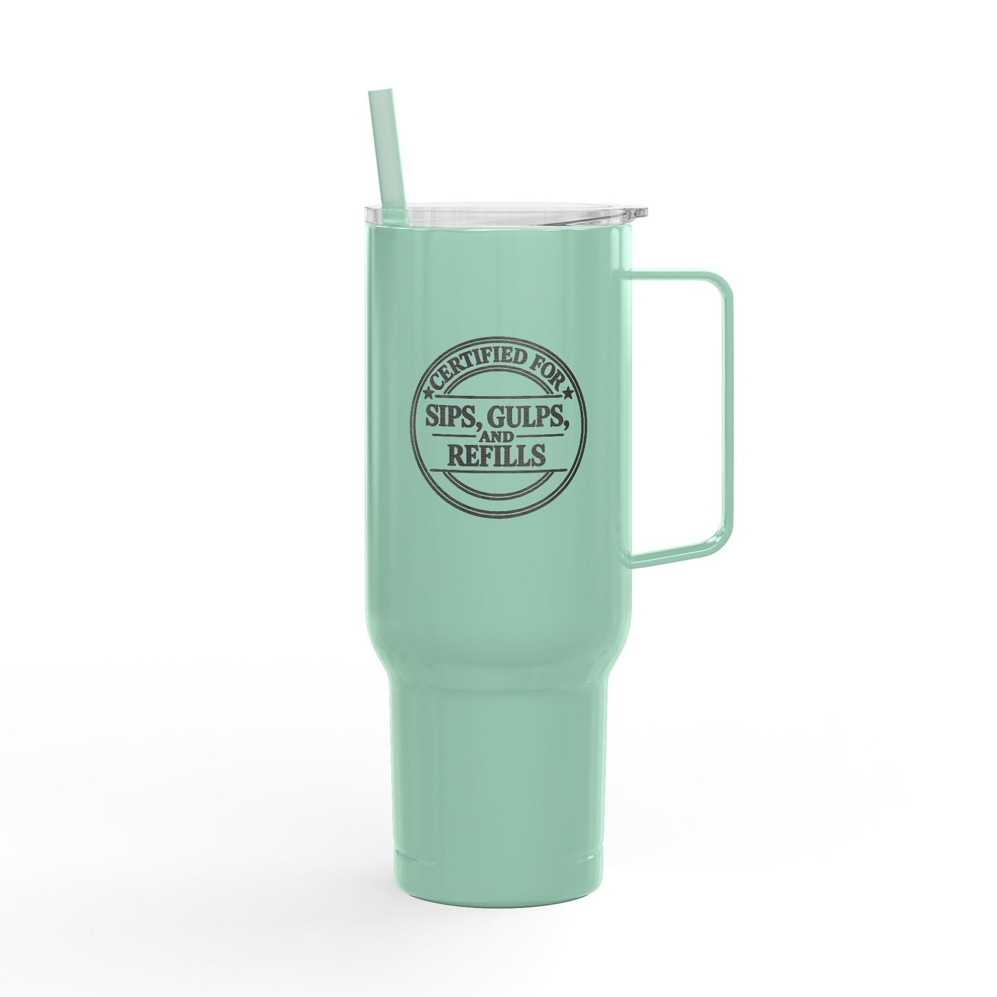 Certified for Sips, Gulps, and Refills 40oz Insulated Tumbler