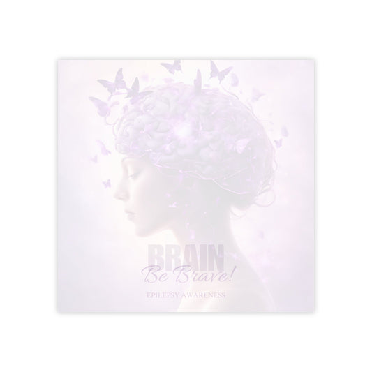 Brain Reset — Epilepsy Awareness Sticky Notes